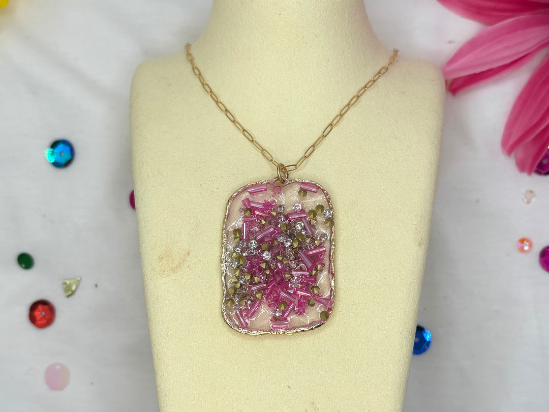 Rosé Luxe Necklace Charm