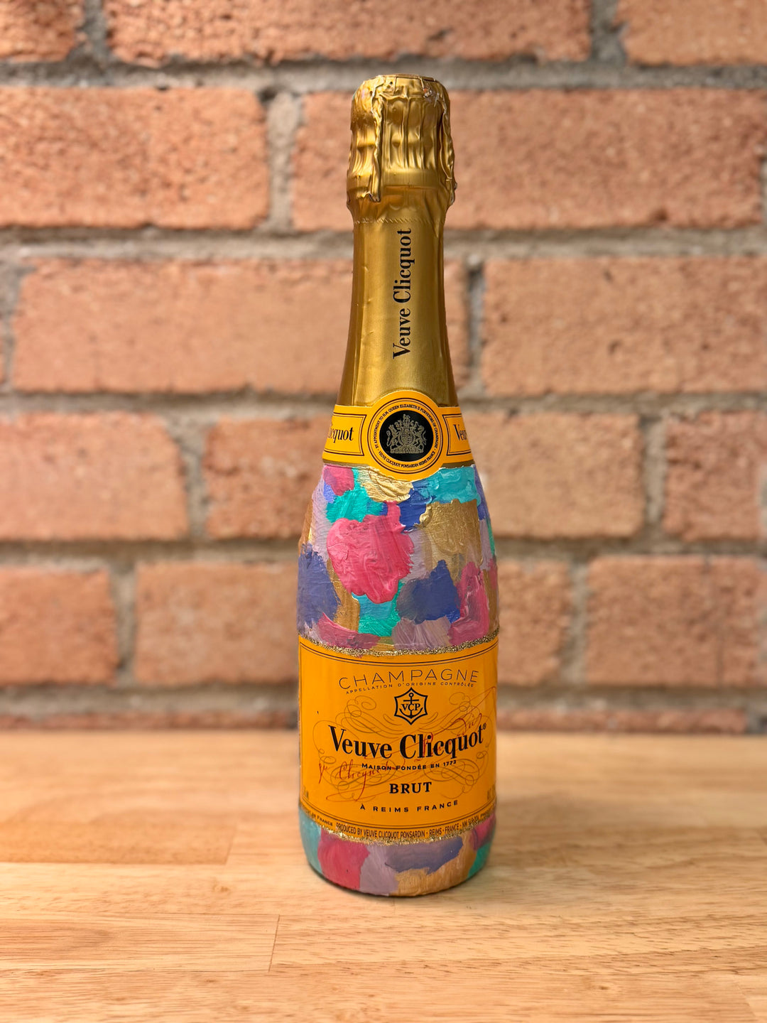 Hand-painted Champagne