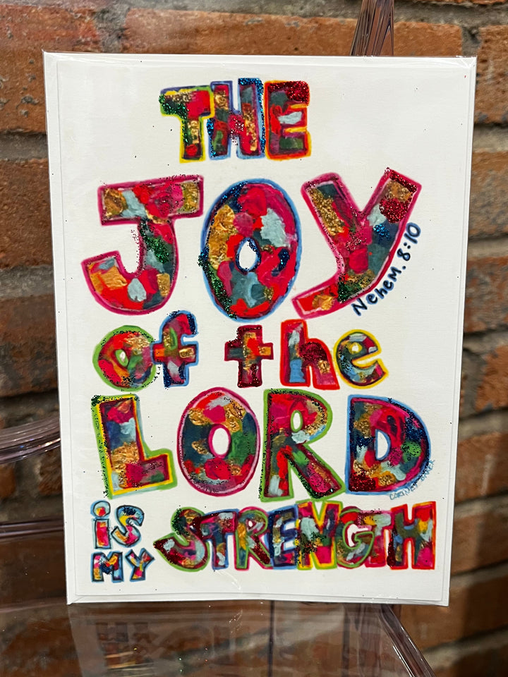 Joy Of The Lord Card