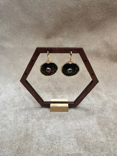 Leah - gold pearl collection