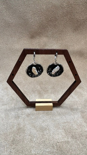Leah - silver Pearl Collection