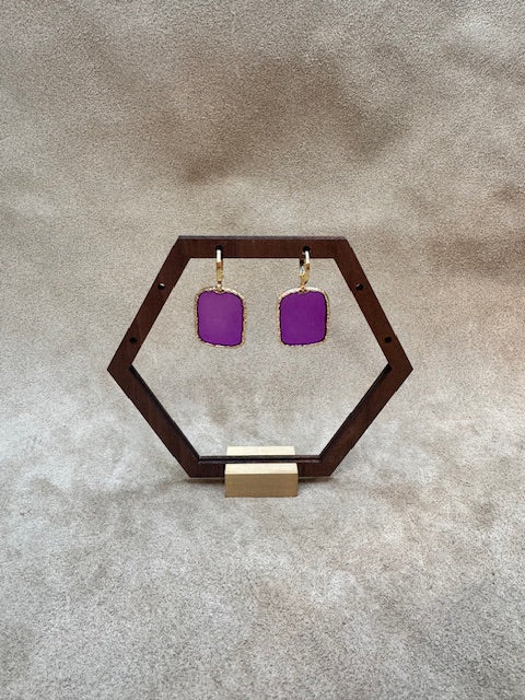 Abigail- purple Royalty gold