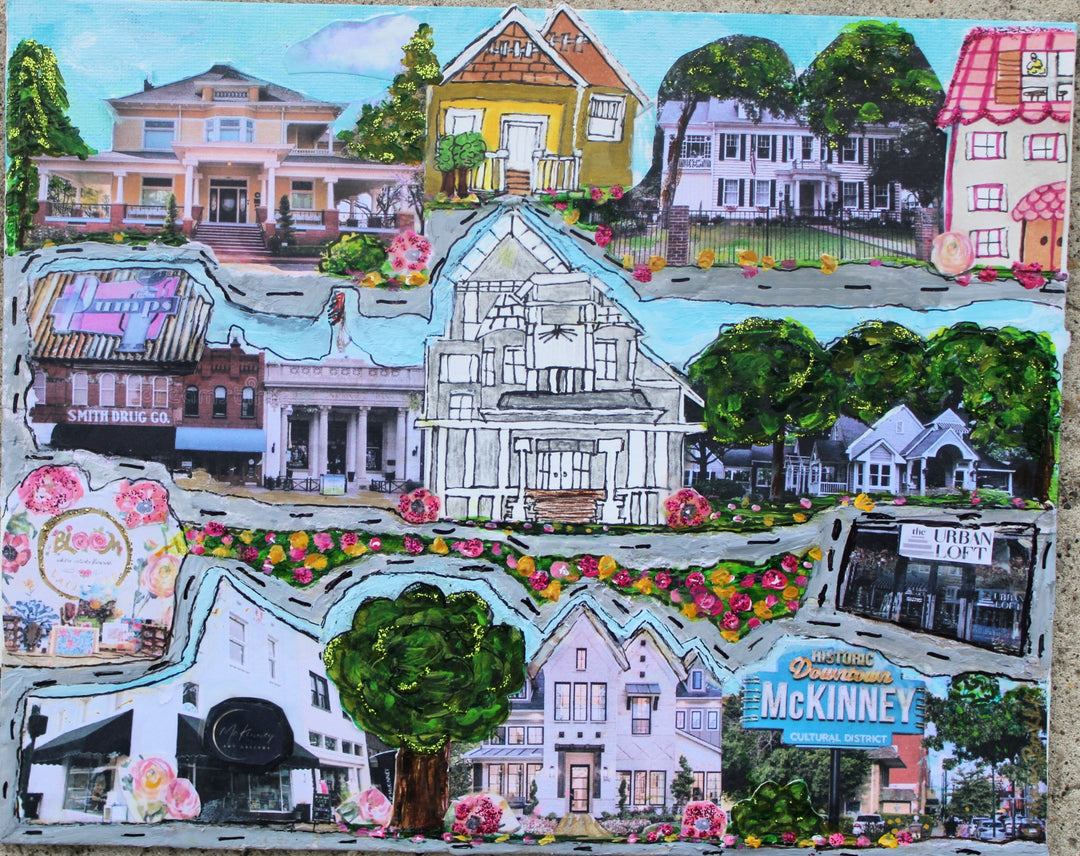 Meet Me in McKinney- postcard