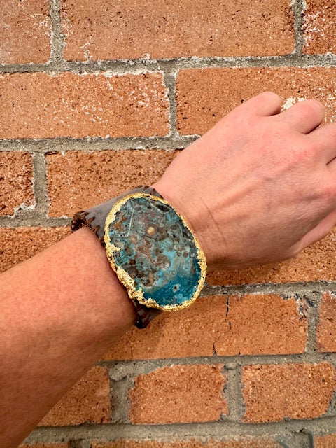 Turquoise cuffs